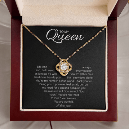 To My Queen: The Absolute Promise Necklace
