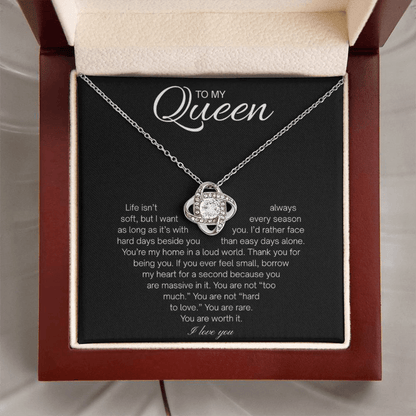 To My Queen: The Absolute Promise Necklace