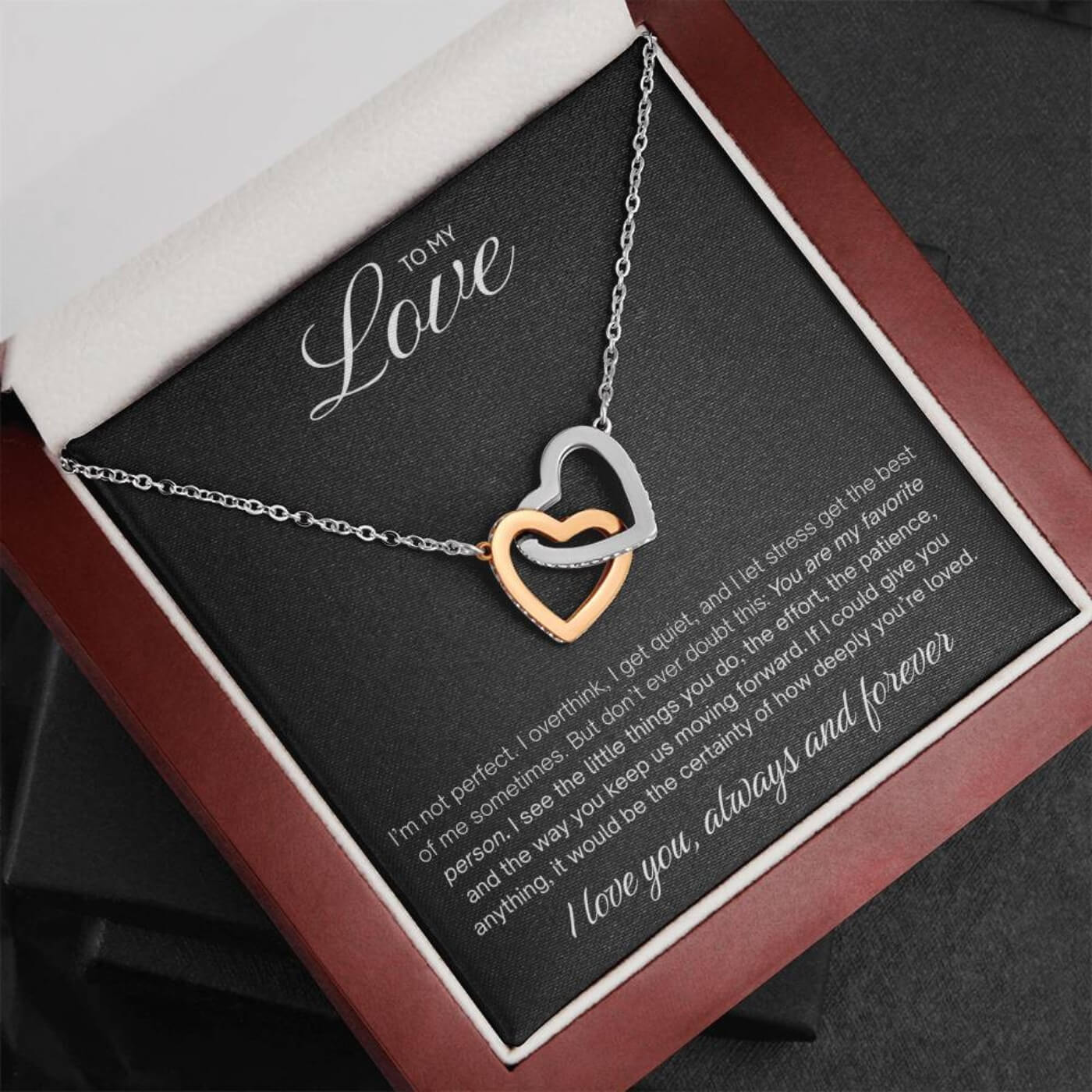 To My Love: The Resilient Heart Necklace