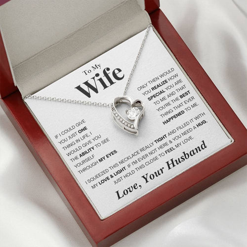 To My Wife: The Purest Promise Necklace