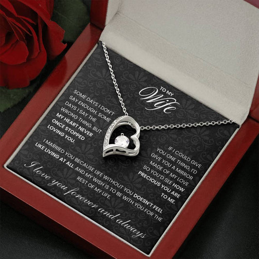 To My Wife: The Unbreakable Bond Necklace