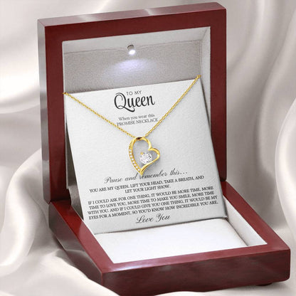 To My Queen: The Infinite Bond Necklace