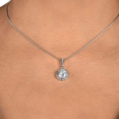 To My Beautiful Wife: The Eternal Promise Necklace