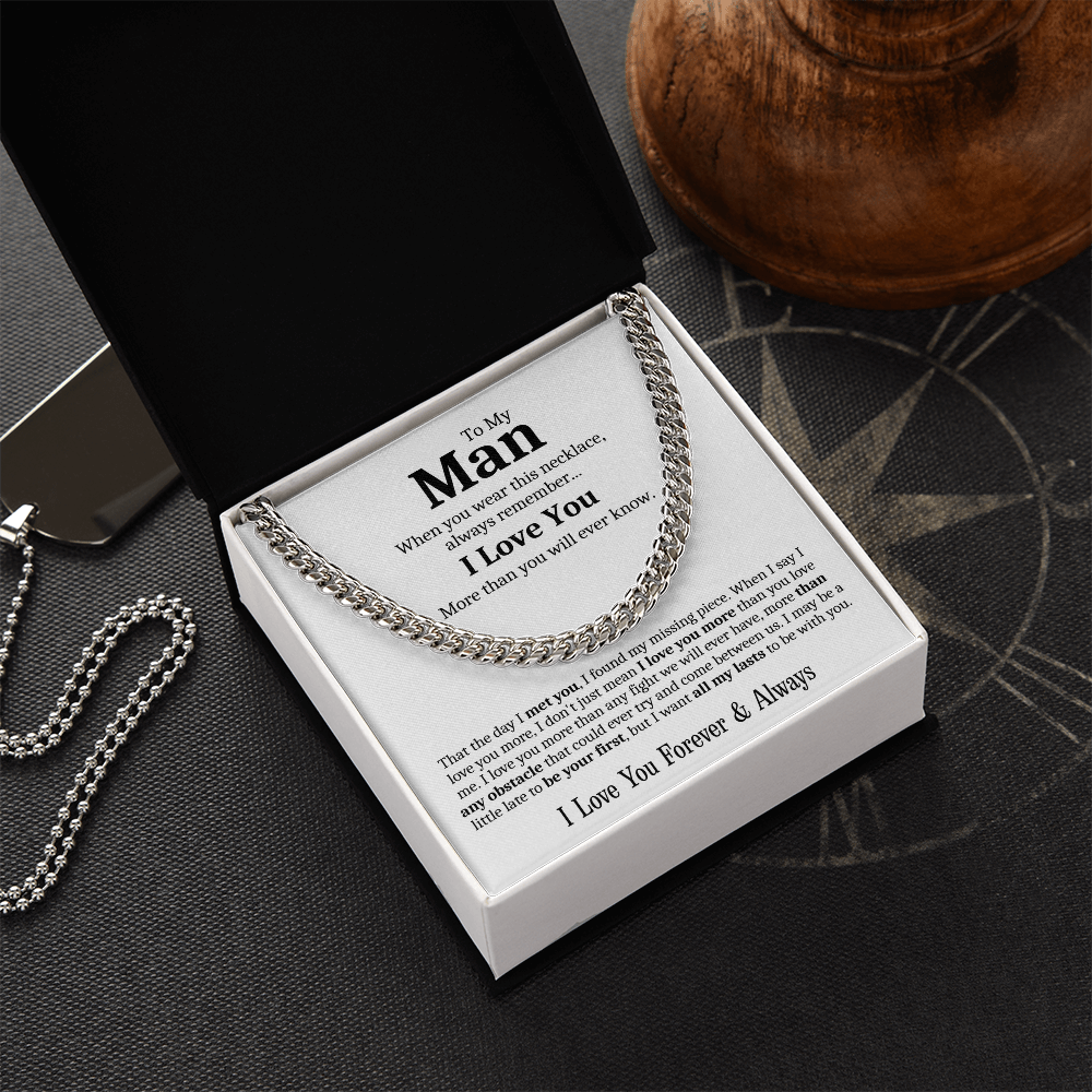 To My Man: Eternal Promise Necklace