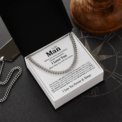 To My Man: Eternal Promise Necklace