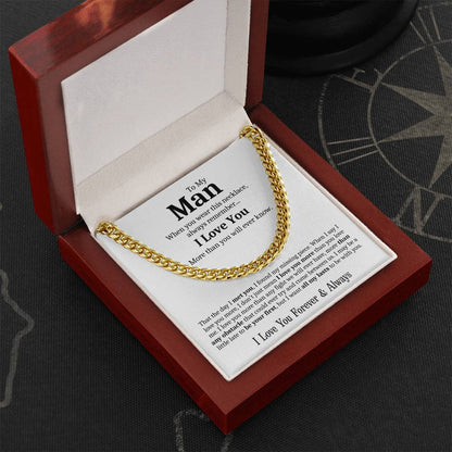 To My Man: Eternal Promise Necklace