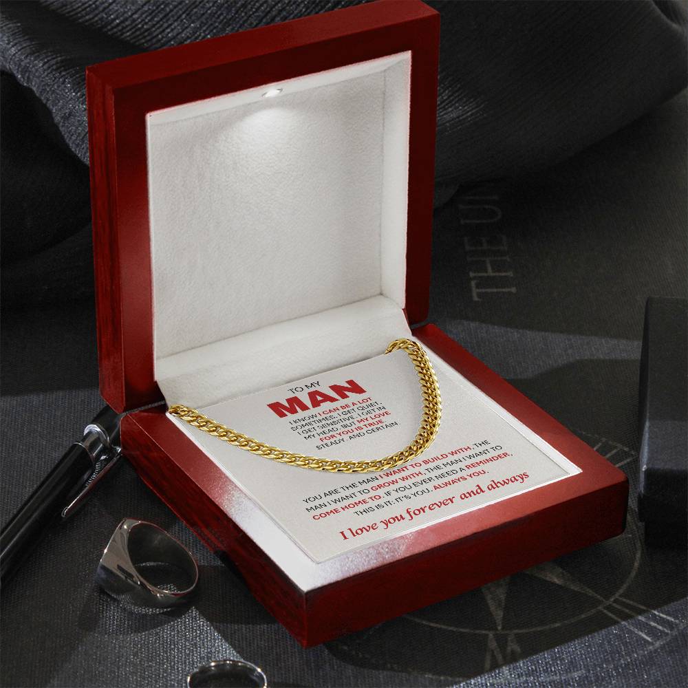 To My Man: The Forever Connected Necklace