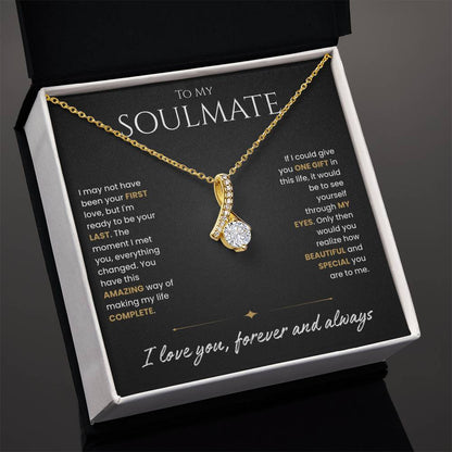 To My Soulmate: Promise of Forever Necklace
