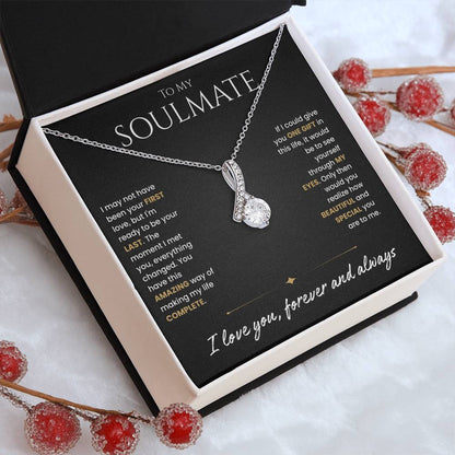 To My Soulmate: Promise of Forever Necklace
