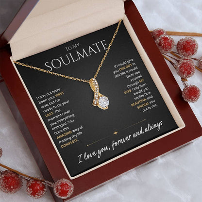 To My Soulmate: Promise of Forever Necklace