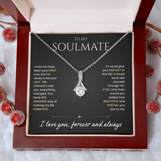 To My Soulmate: Promise of Forever Necklace