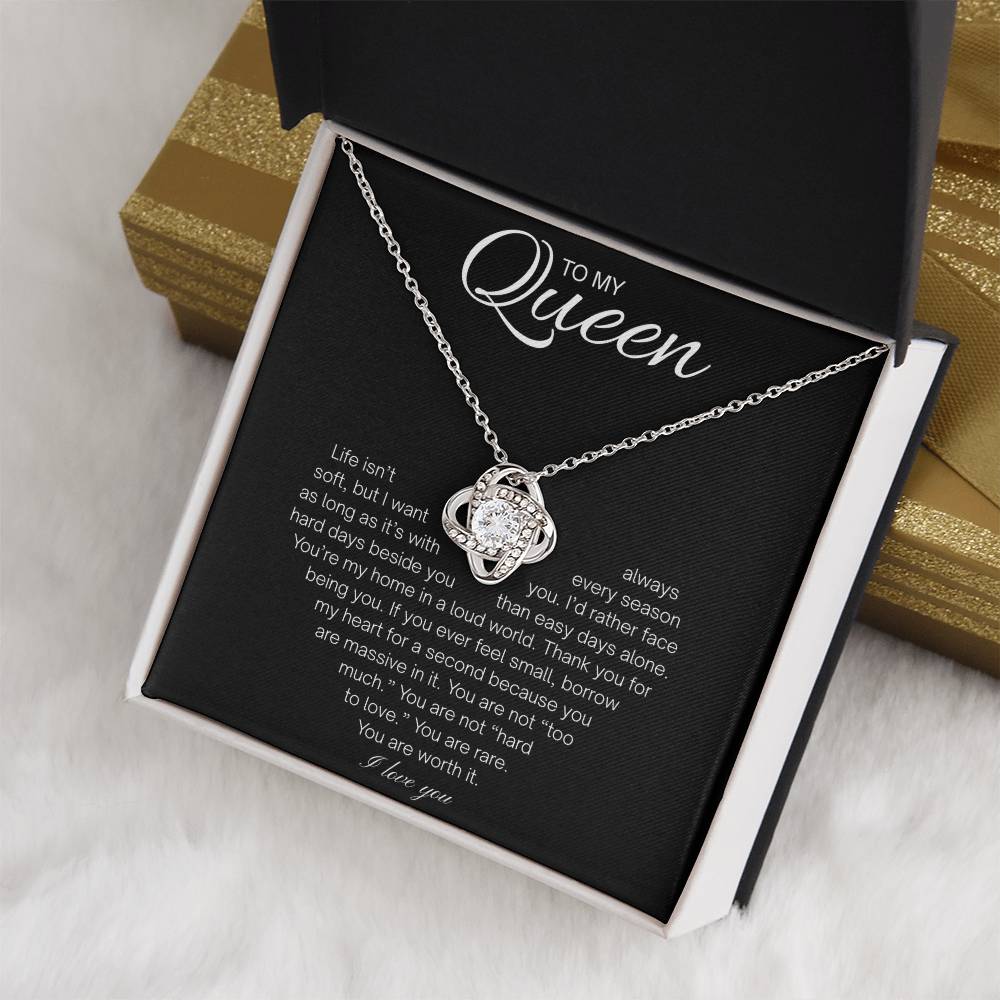 To My Queen: The Absolute Promise Necklace