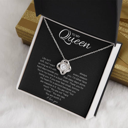 To My Queen: The Absolute Promise Necklace