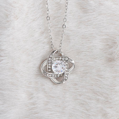 To My Love: Endless Knot Necklace