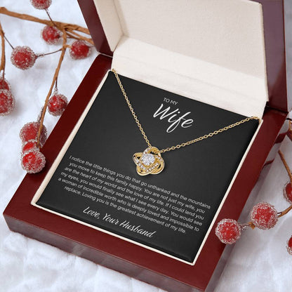 To My Wife: Promise of Us Necklace