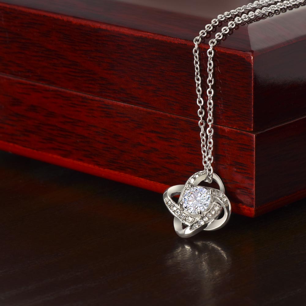 To My Badass Wife: The Everlasting Bond Necklace