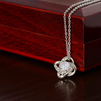 To My Badass Wife: The Everlasting Bond Necklace