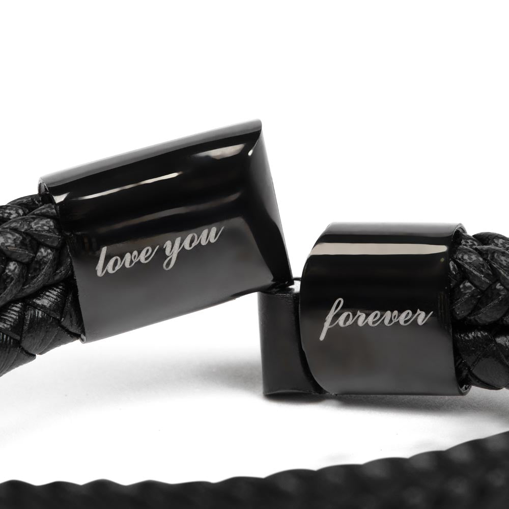 To My Man: Bound by Forever Bracelet