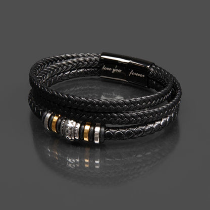 To My Man: Bound by Forever Bracelet