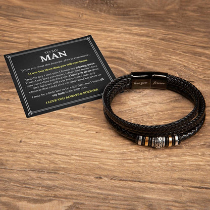 To My Man: Forever Yours Bracelet