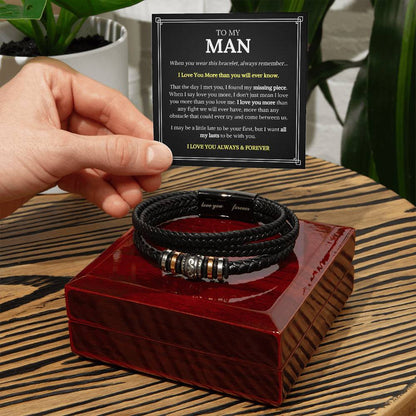 To My Man: Forever Yours Bracelet