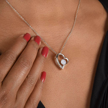 To My Soulmate: The Promise Heart Necklace