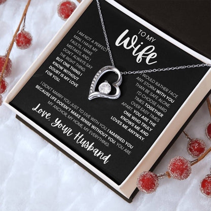 To My Wife: The Forever Bond Necklace