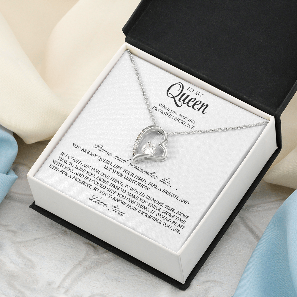 To My Queen: The Infinite Bond Necklace