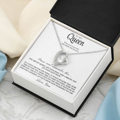 To My Queen: The Infinite Bond Necklace