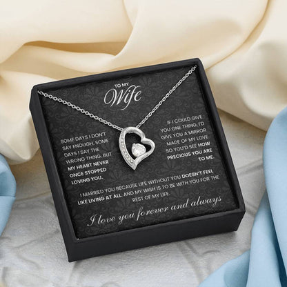 To My Wife: The Unbreakable Bond Necklace