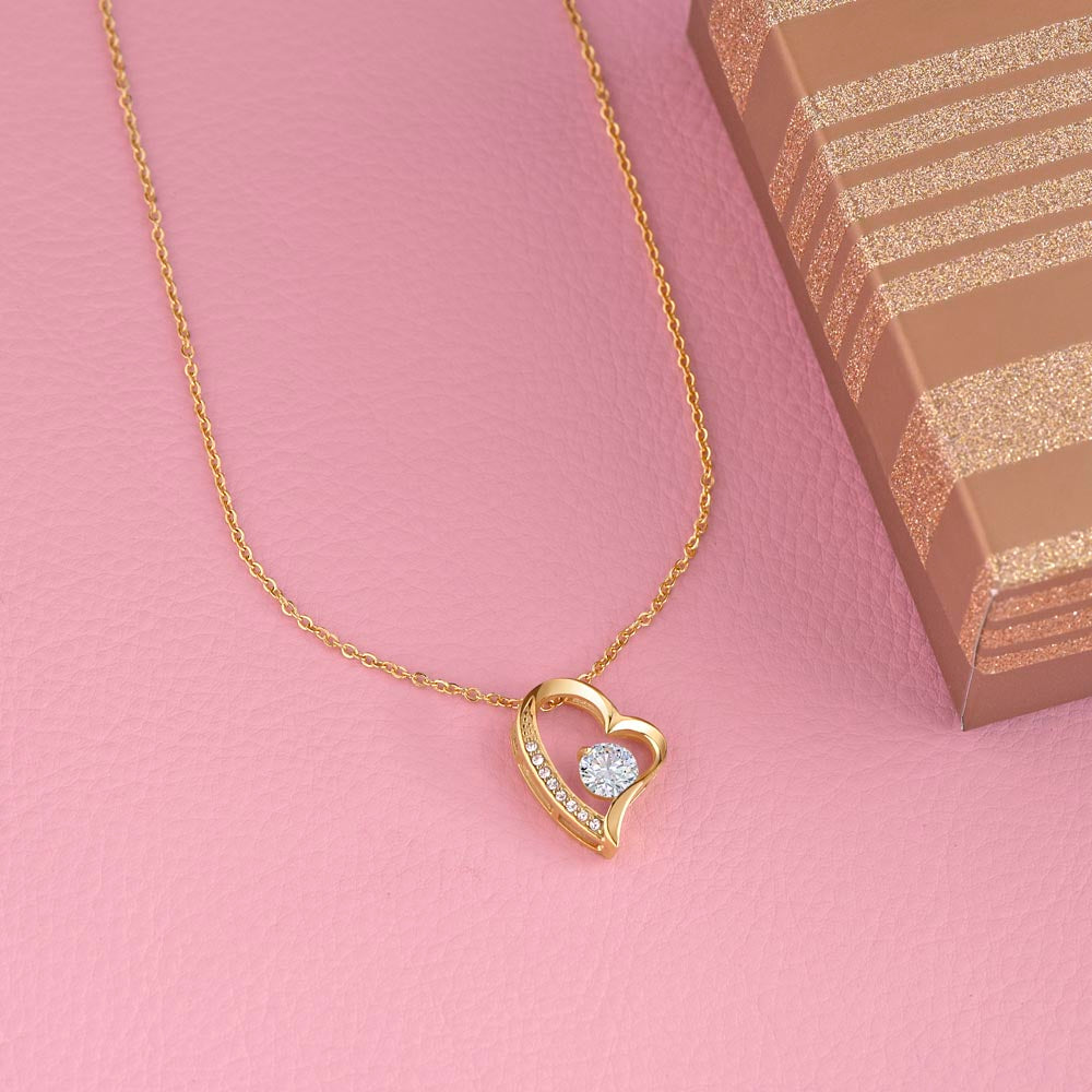 To My Soulmate: The Promise Heart Necklace