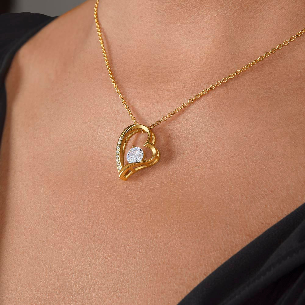 To My Soulmate: The Promise Heart Necklace