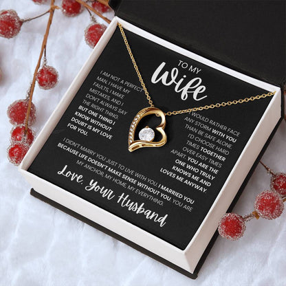 To My Wife: The Forever Bond Necklace
